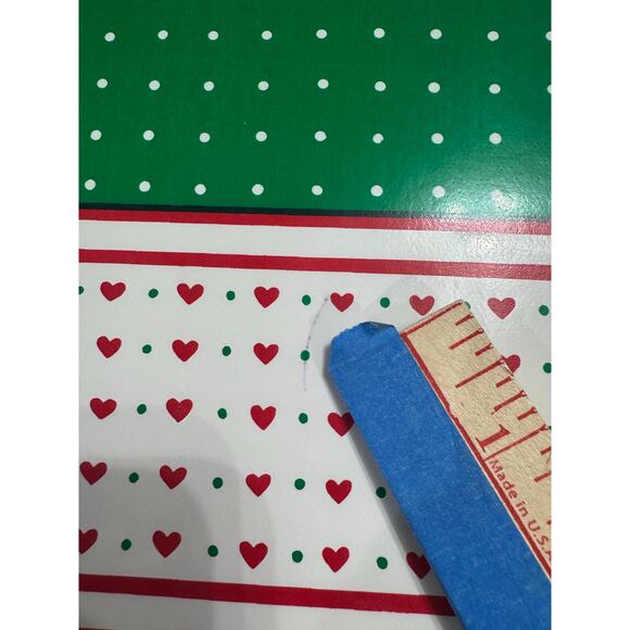 Holiday Vinyl Friends at Christmas Placemats VTG 1988 Franco Bear Cat Dog Goose - Picture 5 of 7